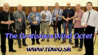 The Bratislava Wind Octet plays Ladislav Kupkovič Okteto D major [upl. by Oibesue]