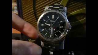 Seiko SBQJ015 perpetual calendar with 8F56 movement READ DESCRIPTION [upl. by Baseler218]