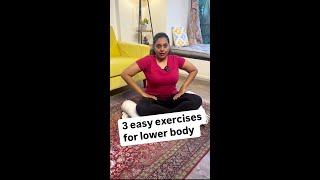 3 easy exercises for lower body [upl. by Rech]