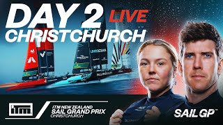 2024 ITM New Zealand Sail Grand Prix  Day 2 [upl. by Ebert396]