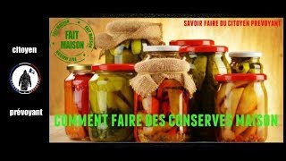 Comment faire des conserves de légumes maison [upl. by Rabkin]