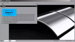 1 Metacam Importing DXF files [upl. by Aleen882]