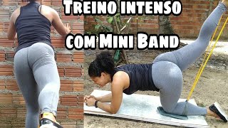 Treino de gluteo intenso com Mini Band [upl. by Huldah]