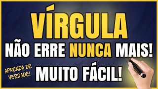 VÍRGULA 5 Dicas SIMPLES Sobre Como Usar a Vírgula CONCURSOS E VESTIBULARES [upl. by Nolaf420]