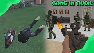 GANG JOINEN amp NEERSCHIETEN IN GTA ROLEPLAY KLOTEN [upl. by Atinuj143]