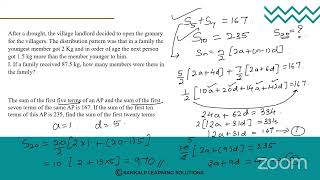 KREISSANKALPXSTD Arithmetic ProgressionS22 [upl. by Charlet]