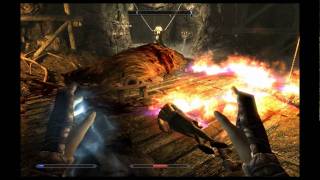 Skyrim  Fastest way to earn early gold  no cheats exploit secret area etc [upl. by Yssor]