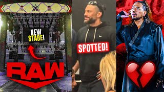 FINALLY New WWE STAGE IS COMING Raw On NETFLIX  Roman Reigns SPOTTED  Shinsuke Nakamura  WWE [upl. by Taddeo]