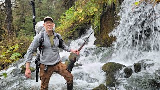 Stranded in Alaskas Rainforest  3 Days Solo camping [upl. by Lezti917]