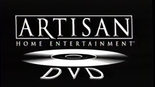 Artisan Home Entertainment DVD Releases 1999 Promo VHS Capture [upl. by Tessil]