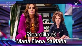 Quien es la mascara temporada 6 2024 revelacion de ricardilla es maria elena saldaña la guereja [upl. by Ennairrek483]