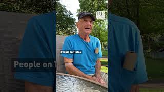 This Navy veteran was emotional when he found out he was getting a scooter navyveteran [upl. by Kciredec]