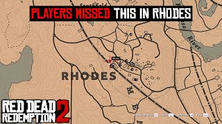 All Rare secret cards In Rhodes Location  RDR2 [upl. by Halsy197]