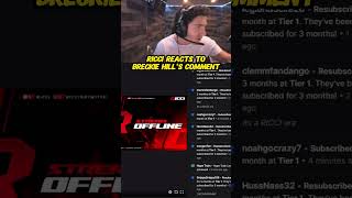 Ricci Reacts to Breckie Hill’s Comment Twitch  Ricci [upl. by Washko]