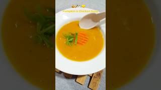 How to make Healthy Pumpkin soup 💛🍲 soup diet food healthyfood easysinhalashortsvideo [upl. by Maggio]