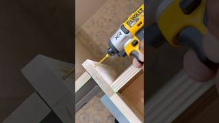 Cabinets installation 👉 Gpr3Carpentry tools carpentry viralvideo tips diy viral [upl. by Virgie]