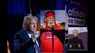 American superstars  Amber Rose Hulk Political activist Latinos et al  root for Donald Trump [upl. by Atsirk]