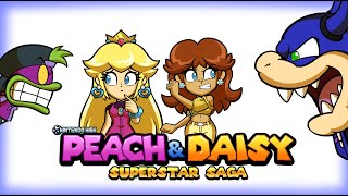 Peach and Daisy Superstar Saga Nintendo High [upl. by Havstad80]