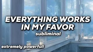 UNIVERSES FAVORITE SUBLIMINAL ☁️ Extremely powerful binaural subliminal short version [upl. by Metabel]