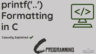 How to format printf in C  C Programming [upl. by Restivo496]