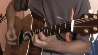 Yakety Axe Benny Hill Show Acoustic Guitarmp4 [upl. by Adieren657]