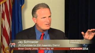 Jay Schroeder R for 55th Assembly District [upl. by Kirch]