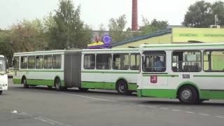 Автобусы в Москве 20092012 Buses of Moscow Russia [upl. by Enail]