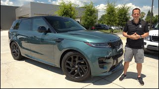 Is the 2024 Range Rover Sport a midsize luxury SUV worth BUYING [upl. by Ainomar]