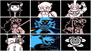 Undertale Yellow All Bosses Genocide Route [upl. by Ire20]