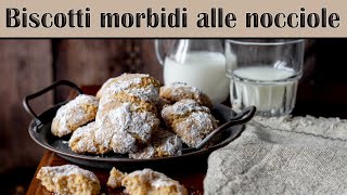 Biscotti morbidi alle nocciole senza glutine solo con albumi [upl. by Lednam896]