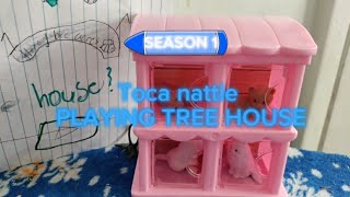 HoneyBeeAcresToys  Toca nattie playing tree house episode 1 season 1 Jules mess up haha ☺️🙂 [upl. by Finegan]