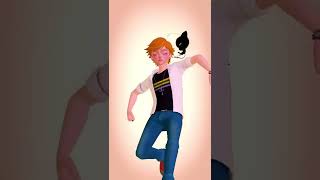 Adrien akumatized fanmade édit mlb comic shorts zepeto miraculous miraculousshorts [upl. by Asor880]