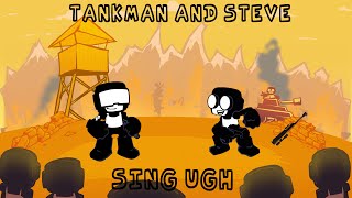 Captain Forgets Steves Birthday Again Friday Night Funkin Tankman And Steve Ugh Cover [upl. by Selby]