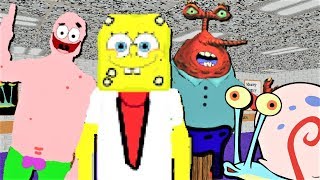 NEW SPONGEBOB SQUAREPANTS BASICS  Baldis Basics MOD SpongeBob Basics [upl. by Willyt913]