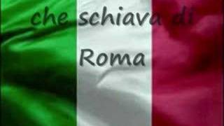 Fratelli d italia   Inno di Mameli   lyrics [upl. by Enelam]