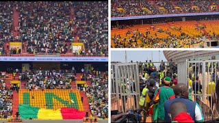 Sénégal Égypte le stade Abdoulaye wade se remplit avec une ambiance [upl. by Eemyaj]