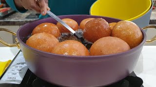 Ghana Dry BofrotPuff Puff Recipe [upl. by Adrial]