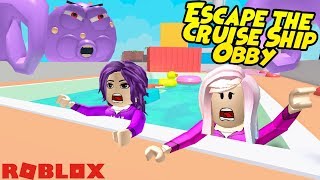 Roblox Escape the Cruise Ship Obby 🛳  ATTACKED BY ZOMBIES 🧟‍♂️ amp A GIANT OCTOPUS 🐙 [upl. by Leander]