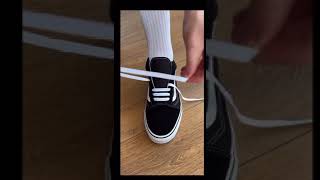 Unique way to Lace up shoes lace up style 👟 [upl. by Ronnica]