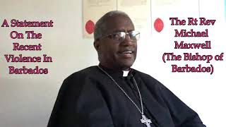 Bishop of Barbados speaks to the recent gun violence [upl. by Esinyl]