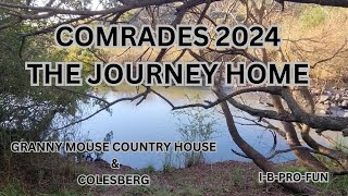 Comrades 2024 the return home [upl. by Euqinommod7]