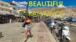 KALYMNOS GREECE 2024 🇬🇷 Best Island for your vacation in Greece 4K UHD [upl. by Nilrah670]