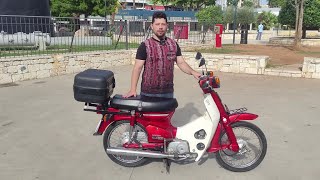 Honda C90 G Review amp Test Ride 31 χρόνια μετά  A true survivor honda [upl. by Enilrae486]