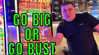 Go Big Or Go Bust On High Limit Buffalo Link Slot Machine [upl. by Corina]