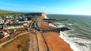 Bridport Sands West bay Dorset [upl. by Nerred]