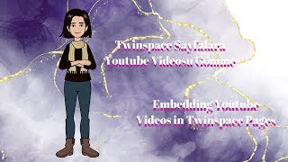 Embedding Youtube Videos in Twinspace Pages [upl. by Yevad393]