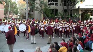 USC Band plays Brooklyn [upl. by Islek]