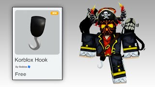 OMG 23 KORBLOX HOOK amp NEWLY FREE ROBLOX ITEMS 2024 [upl. by Close]