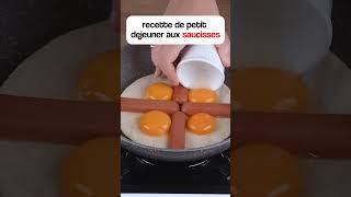 recette de petit dejeuner recette streetfood food [upl. by Eelnodnarb]