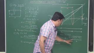 Lens theory 11 Displacement Method [upl. by Violet]